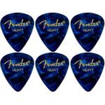 Fender 351 Shape Premium 6 Blue Moto Перце за китара (<![CDATA[098-2351-502-6PACK-SET]]>)