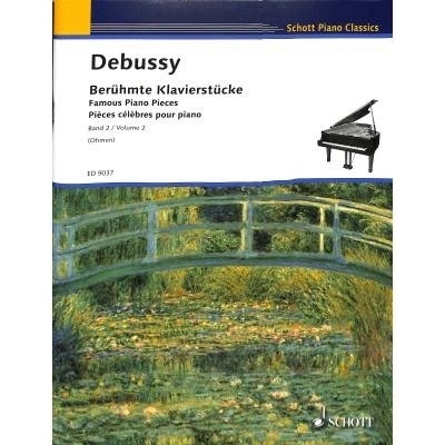 Slávne klavírne skladby vol. 2 pre klavír od Claude Debussy