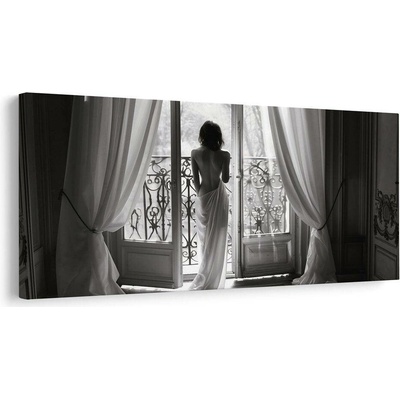 Obraz elegance v závoji - 100x50
