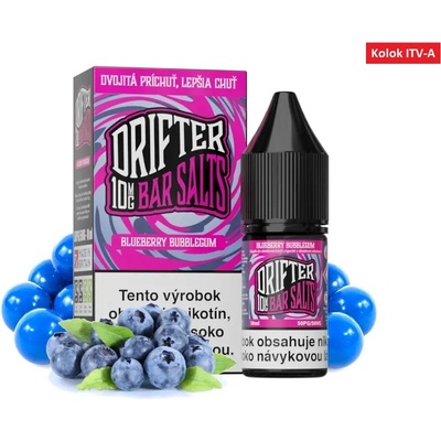 Juice Sauz Drifter Bar Salts Blueberry Bubblegum 10 ml 10 mg