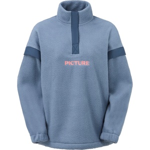 Picture Дамски поларен пуловер Picture Women's Velora 1/4 Fleece Fleece jumper - Vintage Indigo - размер XL (105-7536-0315)
