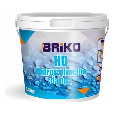 Hydroizolační nátěr Briko HD, 1,2 kg