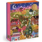 Galison Joy Laforme Spooky Village 1000 Piece Foil Puzzle | Galison