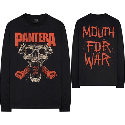 Pantera tričko s dlhým rukávom Mouth For War čierne