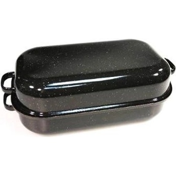 Belis Sfinx Oboustranně smaltovaný dvoupekáč velikost 35 cm vnitřní rozměr síla plechu 1 mm