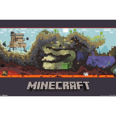 GB eye Макси плакат GB eye Games: Minecraft - Underground (FP2978)