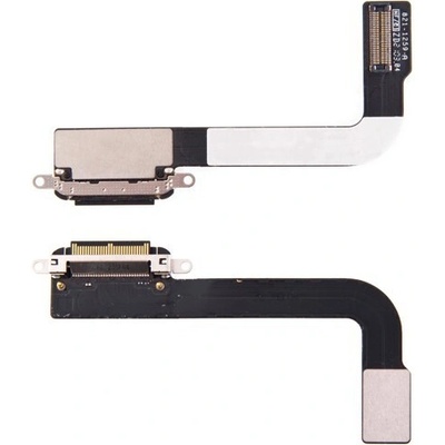 AppleMix Flex kábel s dokovým konektorom pre Apple iPad 3. generácie - čierny - kvalita A+