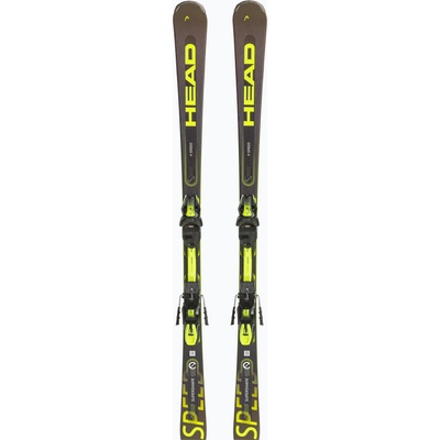 HEAD Supershape e-Speed SW SF-PR + PRD 12 черни/неоново жълти ски за спускане