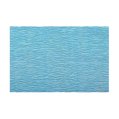 CARTOTECNICA ROSSI S.R.L. Krepový papír role 50cm x 2,5m blankytně modrý 556