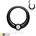 Piercingate piercing kroužek segment PKR00134 černá