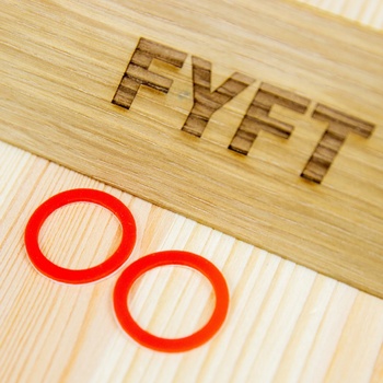 YoYo Response Pad Yoyofactory náhradní bind gumičky na yo yo Červená