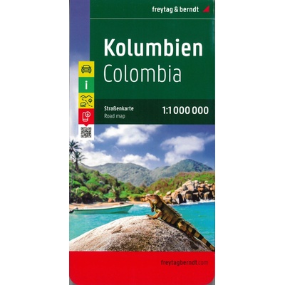 mapa Colombia/Kolumbie 1:1 mil.