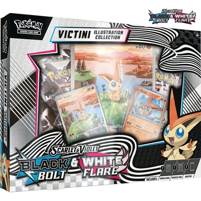 Pokémon TCG Black Bolt & White Flare Illustration Collection Victini – Sleviste.cz