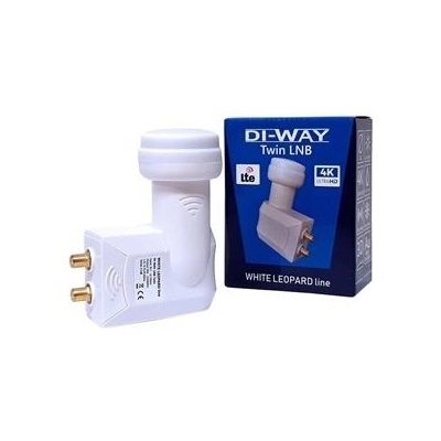 DI-WAY White Leopard line LNB TWIN 0,1dB – Zboží Mobilmania