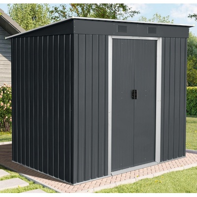 BestBerg ZD-67AW 4,3 m² 197 x 217 x 202 cm antracitbílá – Hledejceny.cz