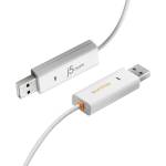 j5create JUC400 Wormhole Switch - Windows® & Mac®, White, 1.8 m