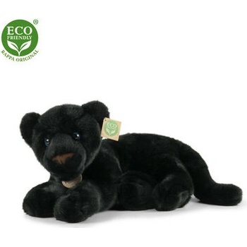 Eco-Friendly čierny panter ležiaci 40 cm