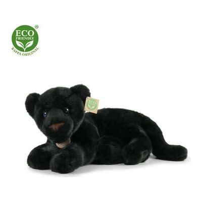 Eco-Friendly čierny panter ležiaci 40 cm