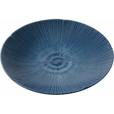 MIJ Jedálenský tanier ICE SAPPHIRE 24 cm, modrá, keramika