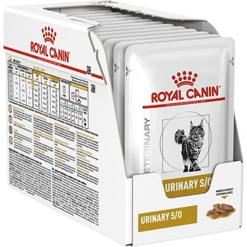 Royal Canin Veterinary Health Nutrition Cat Urinary S/O Pouch in Gravy 12 x 85 g