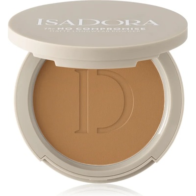 IsaDora The No Compromise Matte Longwear Powder компактна пудра за матиране цвят 70 Neutral Tan 8 гр