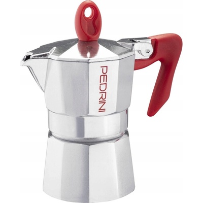 Hlinikový kávovar 3 šálky strieborný - Pedrini Kaffettiera