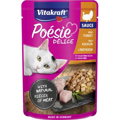 Vitakraft Poésie DéliSauce morčacie prsia v omáčke 85 G