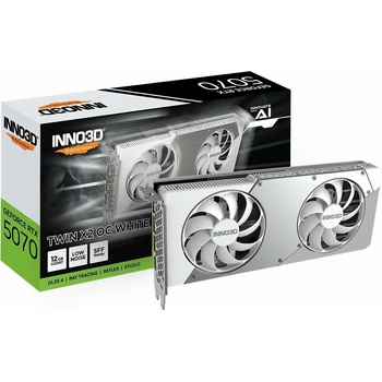 Inno3D GeForce RTX 5070 Twin X2 OC WHITE 12GB GDDR7 N50702-12D7X-195064W
