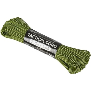 ATWOOD® Въже 275 (100 фута) - неоново жълти и черни ивици (tac48pack-vc) (cd-tc1-nl-0j)