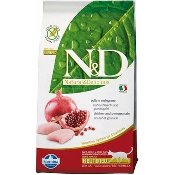 N&D Grain Free CAT Neutered Chicken&Pomegranate 5 kg