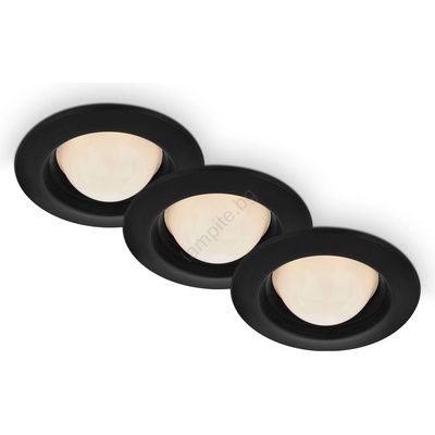 Briloner 7056-035 - К-кт 3x LED Лампа за вграждане в баня LED/3W/230V IP44 (BL1789)