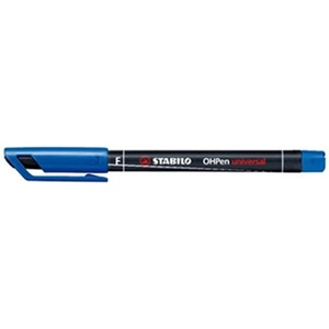 STABILO Алкохолен маркер 0, 7 mm, STABILO "OHPen F", син 842/41 (842/41)
