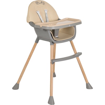 Moni Столче за хранене 2 в 1 Moni - Biscotti, бежово (112161)