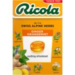  Билкови бонбони Ricola джинджифил и портокалова мента 40гр