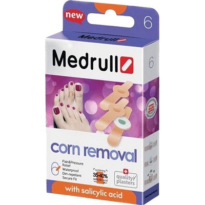 Medrull náplasti k odstranění kuřího oka 6 ks