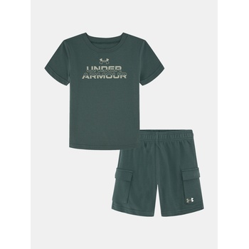 Under Armour Момчешки комплект Under Armour UA CARGO SHORT SET-GRN Under Armour | Zelen | Момчешки | 2-3YR