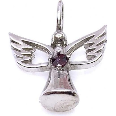 Český Granát Jan Kos jewellery Stříbrný přívěsek 32107843