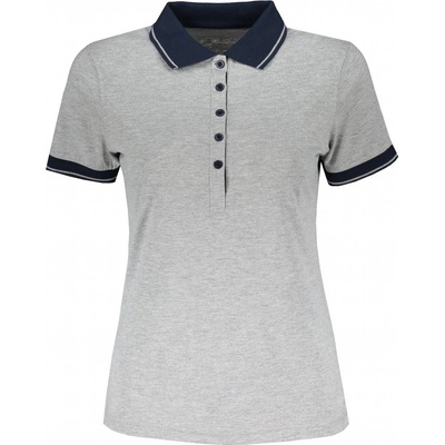 JAMES NICHOLSON JN705 GREY HEATHER/NAVY