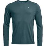 Ortovox Мъжко мериносово термобельо Ortovox 185 Rock'N'Wool Long Sleeve Merino base layer - Dark Arctic Grey - размер XL (015-1350-0914)