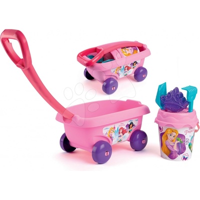Smoby vozík na tahání Disney Princess s kbelík setem do písku 867008 – Hledejceny.cz