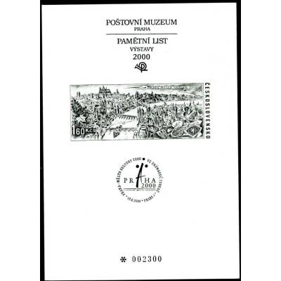 Česká pošta (2000) PTM č. 15 - Praha - město kultury 2000