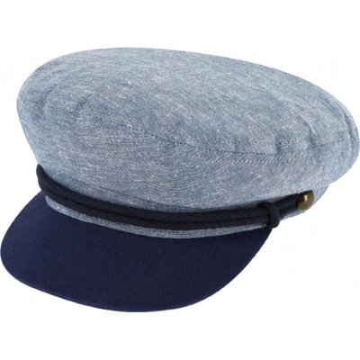 Fiebig Headwear since 1903 Námořnická kapitánka Riders Cap Cotton modrá