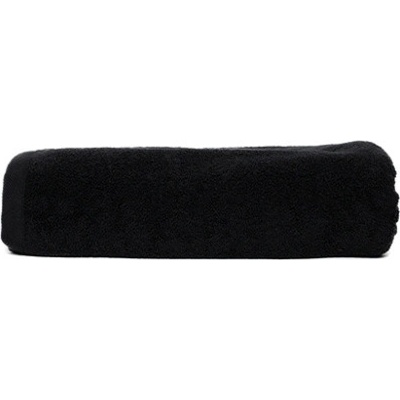 The One Towelling T1 210 Black 100 x 210 cm