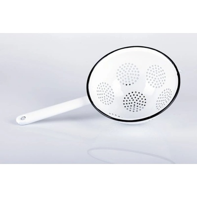 cedník d22cm s rukojetí, ucho,smalt