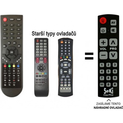Dálkový ovladač Senior LinkBox HD skylink READY – Hledejceny.cz