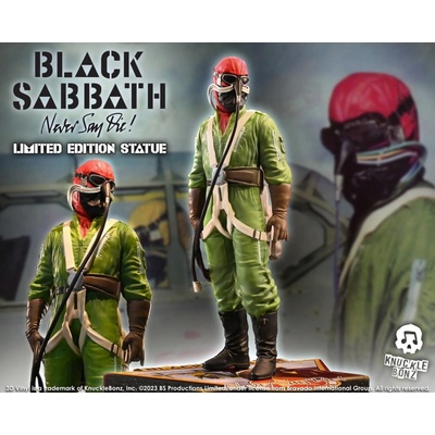 KNUCKLEBONZ Black Sabbath Statue Pilot Never Say Die