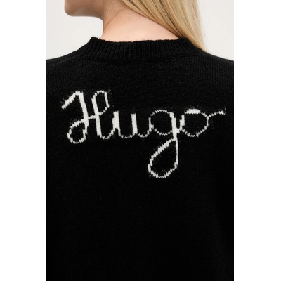 HUGO BOSS Вълнен пуловер HUGO Solanu (50545092)