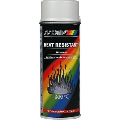 Motip žáruvzdorný lak 800°C šedá 04039 400 ml