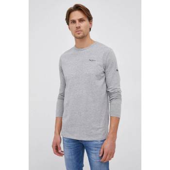 Pepe Jeans Тениска Pepe Jeans Original Basic 2 Long в меланж на сиво (PM508211.933)