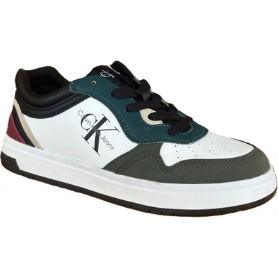 Calvin Klein low cut lace-up sneaker multicolor